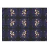 Garland of Flowers  – Blumen – Fiori – Rosen Roses テーブルクロス (正面(横))