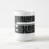 Garland - Texas コーヒーマグカップ (中央)