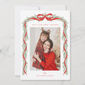 Garland with a bow カード (正面)