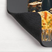 Garlic Bread Food Lover Funny Skeleton Meme Humor  マウスパッド (コーナー)