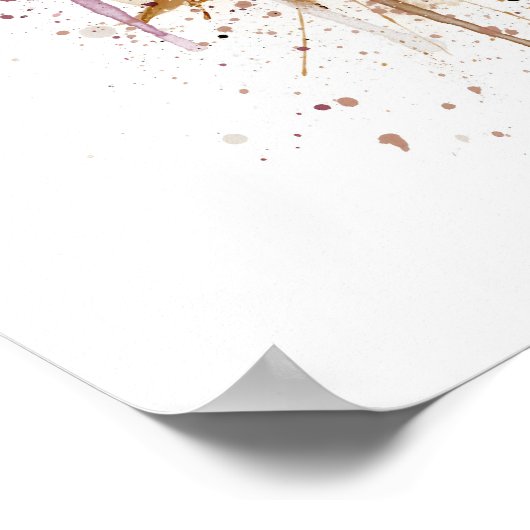 Garlic Bulb Vegetable ポスター (角)