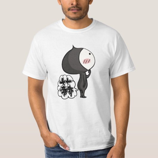 garlicteeの屁 tシャツ (正面)