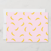 Garls Monkeying のまわりに 7x5招待状 招待状 (裏面)