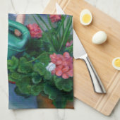 Garnenの水まきのおもしろい-- KitchenTowel キッチンタオル (四つ折り)