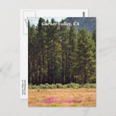Garner Valley、CAポストカード ポストカード (正面/裏面)