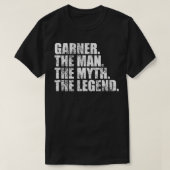 GarnerGarnerファミリー名Garner姓Garner S Tシャツ (デザイン正面)