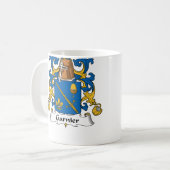 Garnierの家紋 コーヒーマグカップ (正面左)