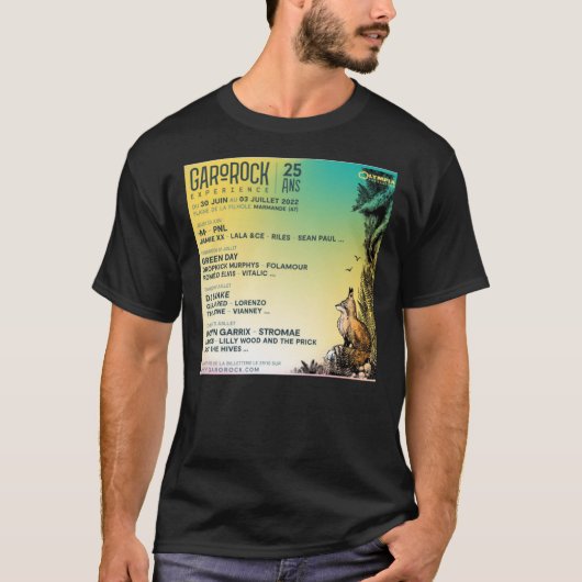 Garorock Festival 2022   Tシャツ (正面)