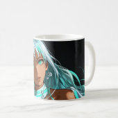 Garota anime caneca コーヒーマグカップ (正面右)