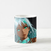 Garota anime caneca コーヒーマグカップ (中央)