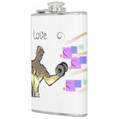 Garrafa Amor Forte garrafas フラスク (左)