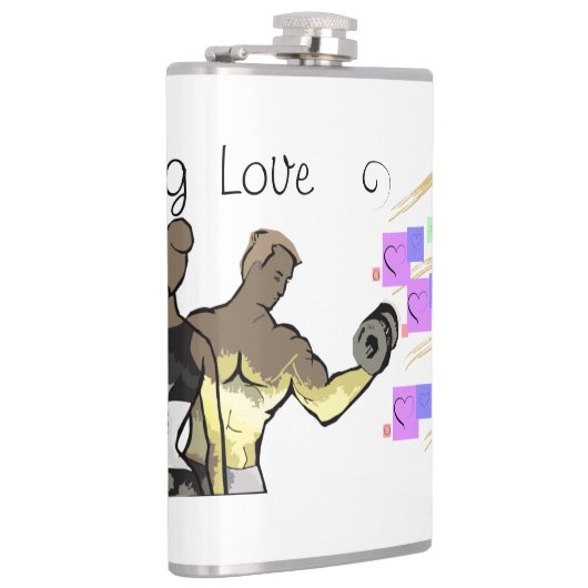 Garrafa Amor Forte garrafas フラスク (右)