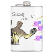 Garrafa Amor Forte garrafas フラスク (正面)