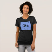 Garret 名前 化学 元素 周期表 tシャツ (正面フル)