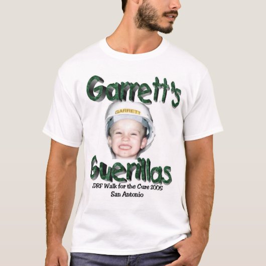 Garrettのゲリラのワイシャツ Tシャツ (正面)