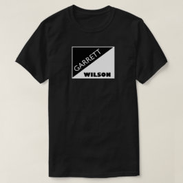 Garrett Wilson Black and White Tシャツ