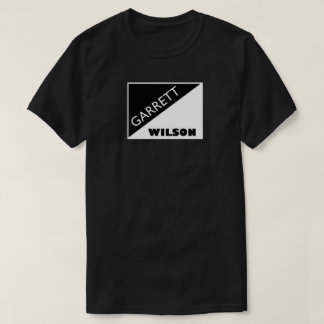Garrett Wilson Black and White Tシャツ