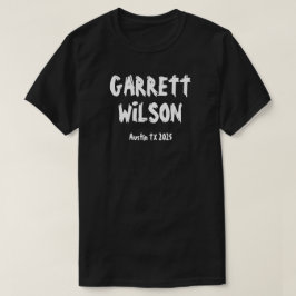 Garrett Wilson Black Tシャツ