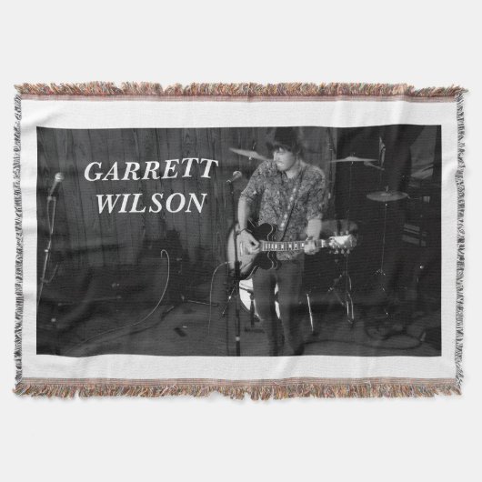 Garrett Wilson Live '25 Blanket スローブランケット (正面)