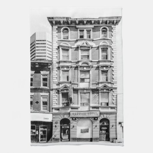 Garrickの古いホテル キッチンタオル (縦)