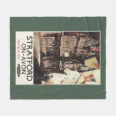 Garrickインおよびハーバード家の柵ポスター フリースブランケット (正面(横))