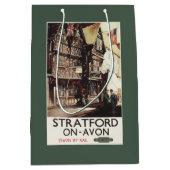 Garrickインおよびハーバード家の柵ポスター ミディアムペーパーバッグ (正面)