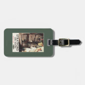 Garrickインおよびハーバード家の柵ポスター ラゲッジタグ (正面横)