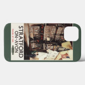 Garrickインおよびハーバード家の柵ポスター Case-Mate iPhoneケース (裏面 (横))