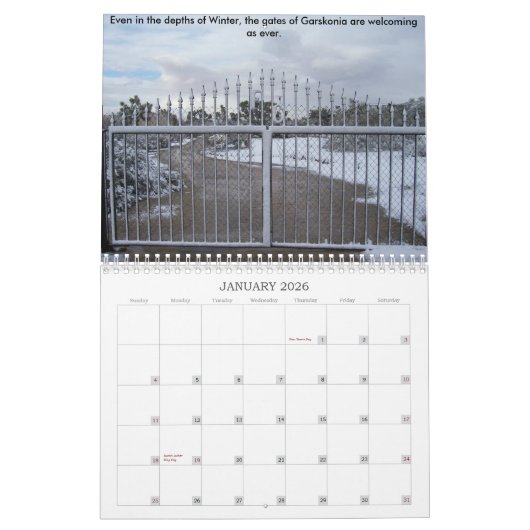 Garskonia 2008年 カレンダー (1月 2026)