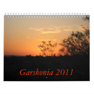 Garskonia 2011年 カレンダー