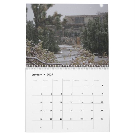 Garskonia 2011年 カレンダー (1月 2027)