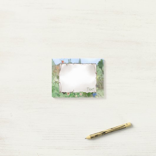 Garten  klebezettel ポストイット (デスク上)
