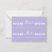 Gartenfest  ノートカード (裏面)