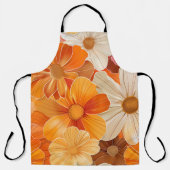 Gartenparty Retro 1970er Stil エプロン (正面)