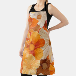 Gartenparty Retro 1970er Stil エプロン