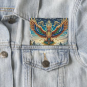 Garuda四角形ボタン 缶バッジ (インサイチュ)