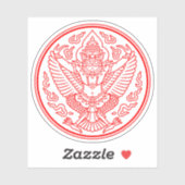 Garuda Seal of Siam （タイ） シール (シート)