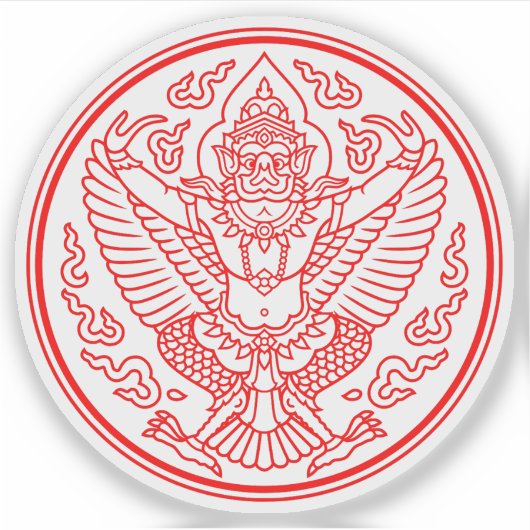 Garuda Seal of Siam （タイ） シール (正面)