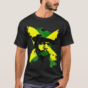 Garveyの抽象芸術のペンキの(ばちゃばちゃ)跳ねるのTシャツ Tシャツ