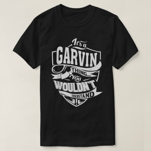 GARVINの贈り物だ Tシャツ (デザイン正面)