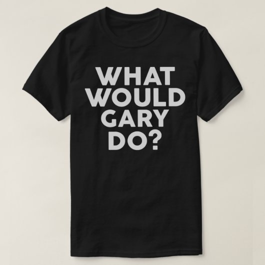 GARYが行うデザイン名 Tシャツ (デザイン正面)