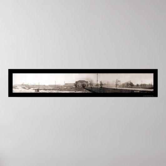 Gary Indiana Steel写真1910 ポスター (正面)