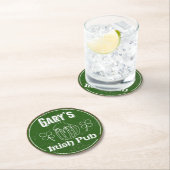 Gary´s Irish Pub ラウンドペーパーコースター (インサイチュ)