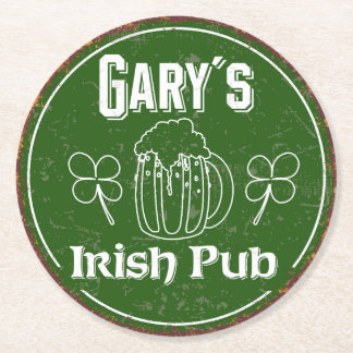 Gary´s Irish Pub ラウンドペーパーコースター