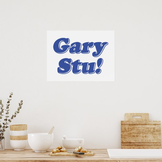 Gary Stu! ポスター (キッチン)