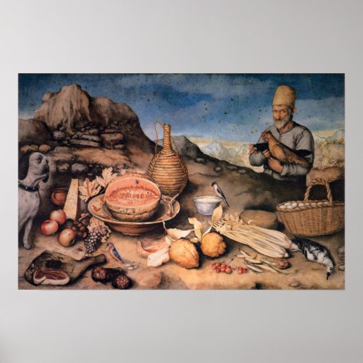 Garzoni – アルテマノ出身の男性 ポスター (正面)