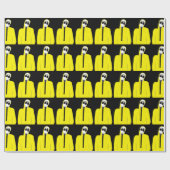 GAS MASK FUNNY CHRISTMAS WRAPPING PAPER ラッピングペーパー (フラット)