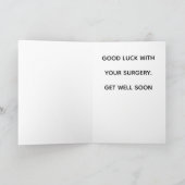 Gas Monkey Get well card カード (内部)