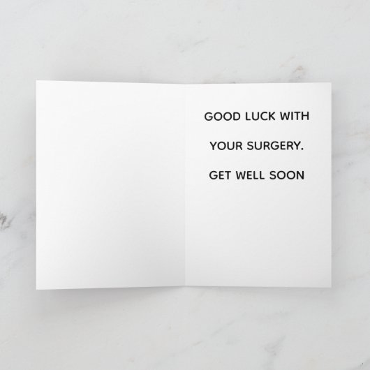 Gas Monkey Get well card カード (内部)