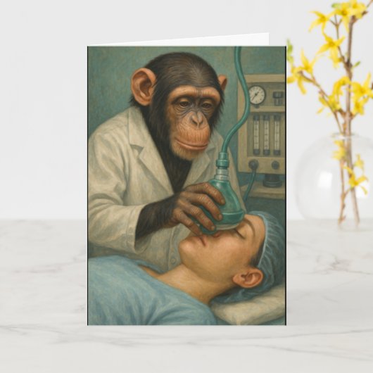 Gas Monkey Get well card カード (黄色い花)